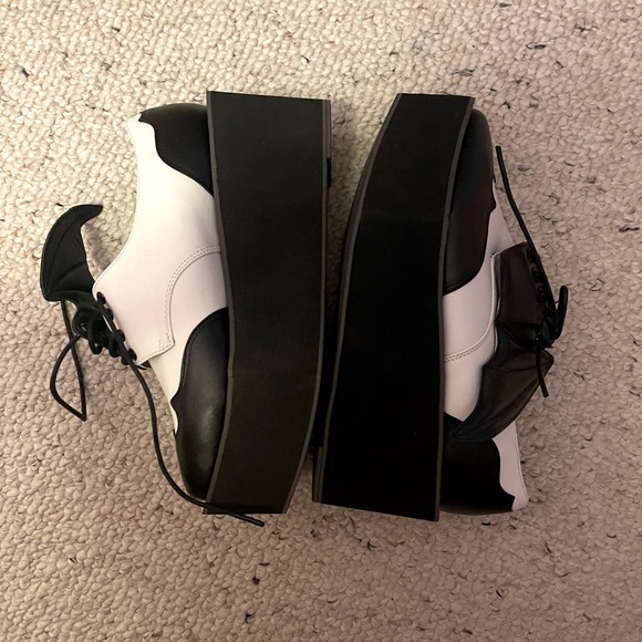 Iron fist batwing platform creepers shoes - Picture 2 of 4